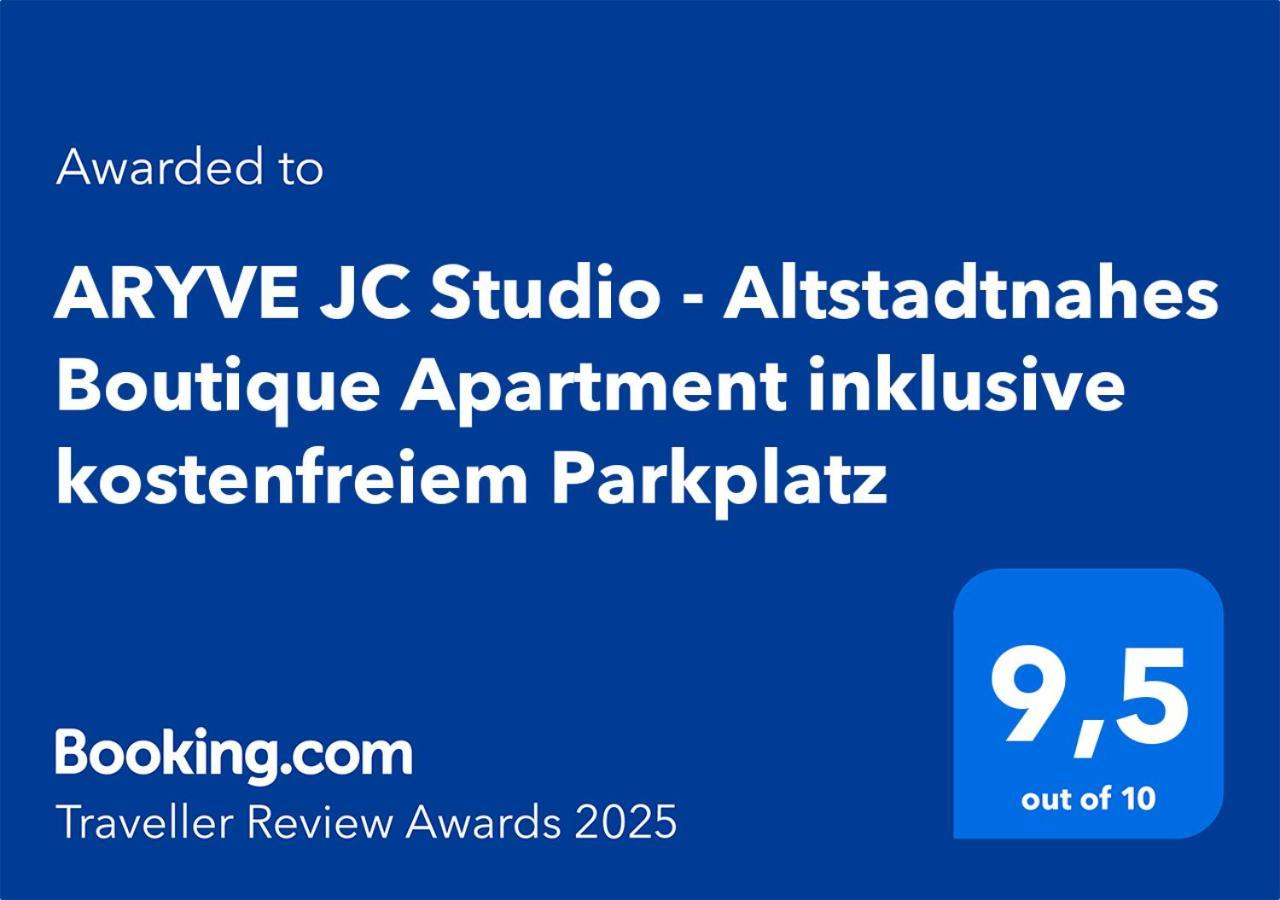 Aryve Jc Studio - Altstadtnahes Boutique Apartment Inklusive Kostenfreiem Parkplatz Ерфурт Екстер'єр фото